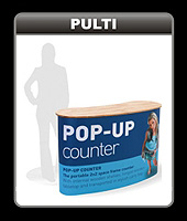 Promocijski pulti, konstrukcije za degustacijo...